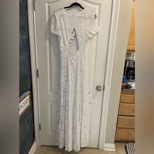 Show Me Your Mumu Eleanor Maxi Lovers Lace Wedding Dress Size XXL